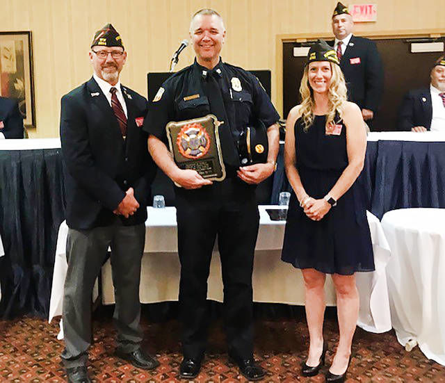 FIREFIGHTER HONORED